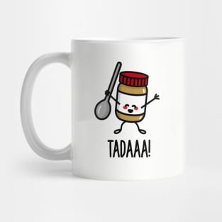 Tadaaa! Happy peanut butter with spoon Mug